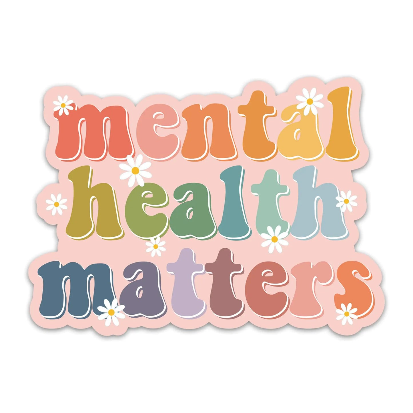 3PC Mental Health Matters Sticker Set